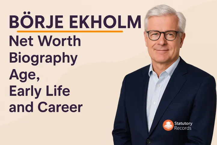 Börje Ekholm Net Worth, Biography, Age, Early Life, and Career